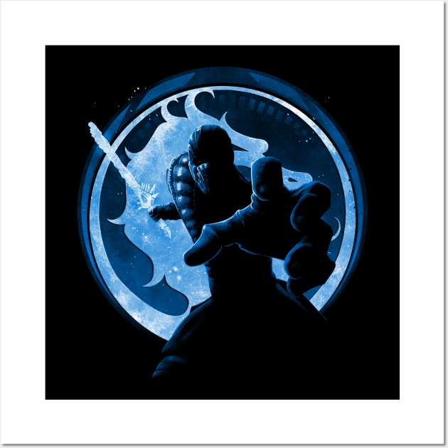 Cryomancer Ninja Wall Art by teesgeex